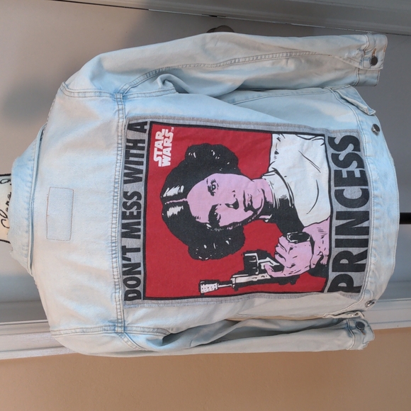 Princess Leia jean jacket